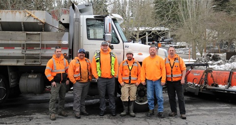 Group photo of Public Works staff