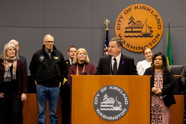 Kirkland Crisis Response Center Press Event