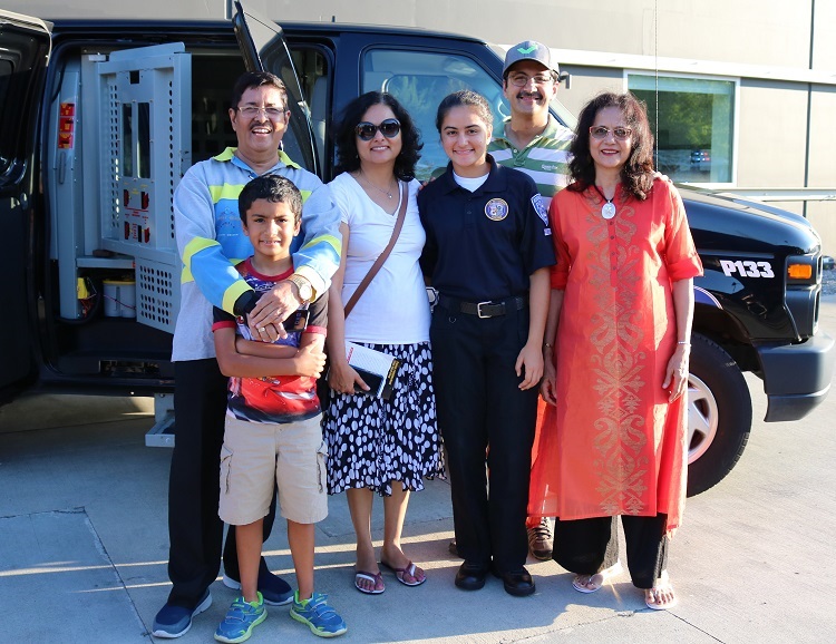 Family at National Night Out