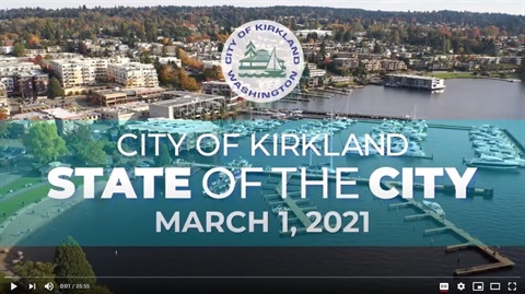 Still image from State of the City video