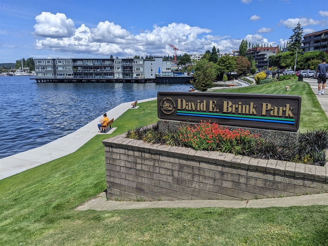 David E. Brink Park in July 2022