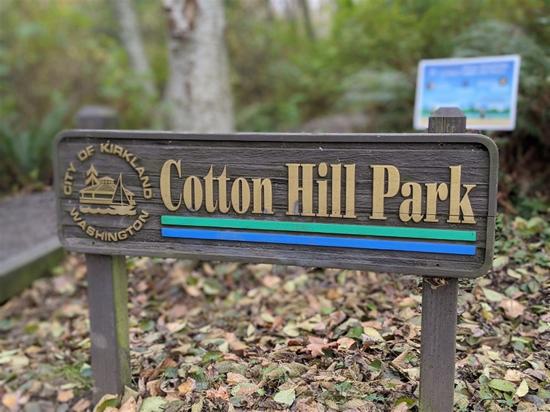 Cotton Hill Park City of Kirkland