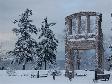 Heritage Park in winter