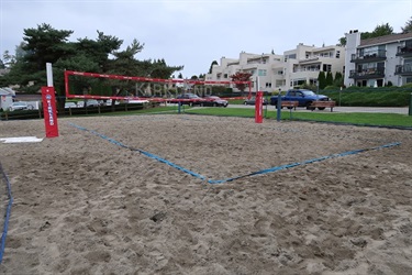 Volleyball Court at Houghton Beach Park