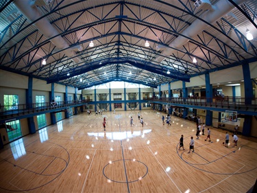 Photo of Indiana State University Rec Center Gym