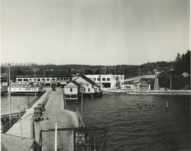 Kirkland in 1915 before Lake Washington was lowered by 9 feet