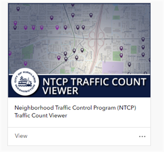 NTCP Traffic Studies Map