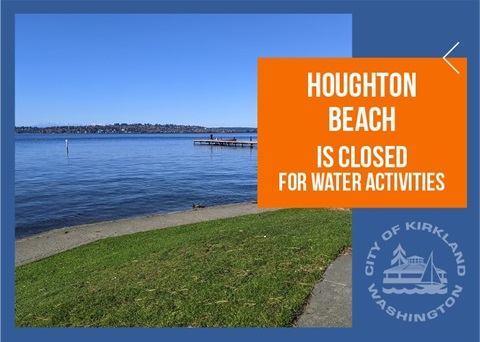 Houghton Beach Closed