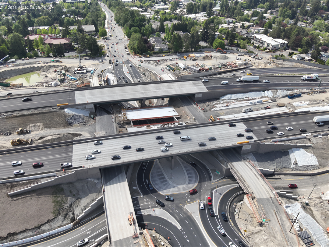 Meet the Oblong Roundabout at the I-405 / NE 85th Street