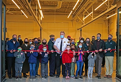 Fire Station 24 Ribbon Cutting Image