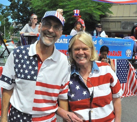 Image of Larry Springer and Penny Sweet at Celebrate Kirkland