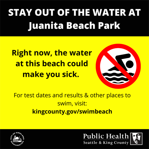 Juanita Beach Closure Bacteria