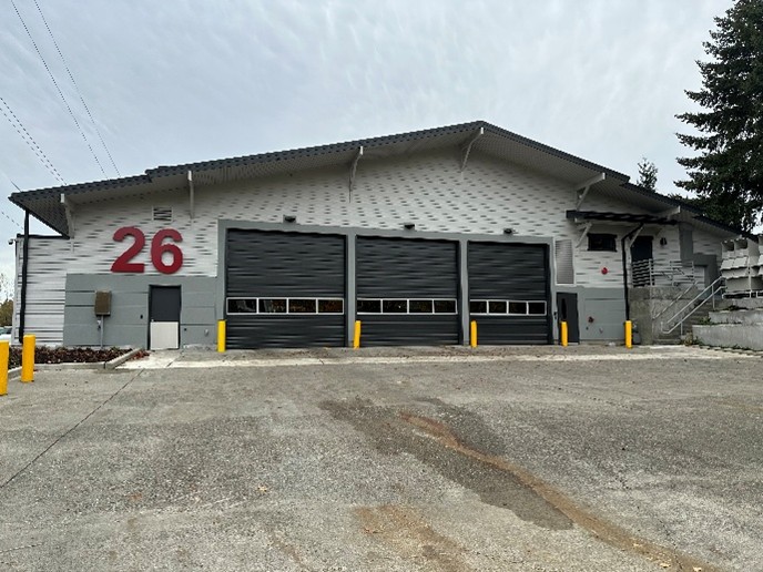 Station 26 bay doors
