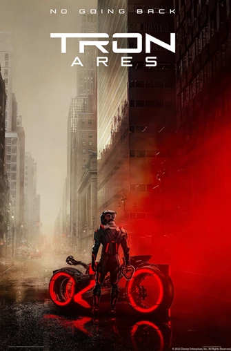 Tron Ares movie poster