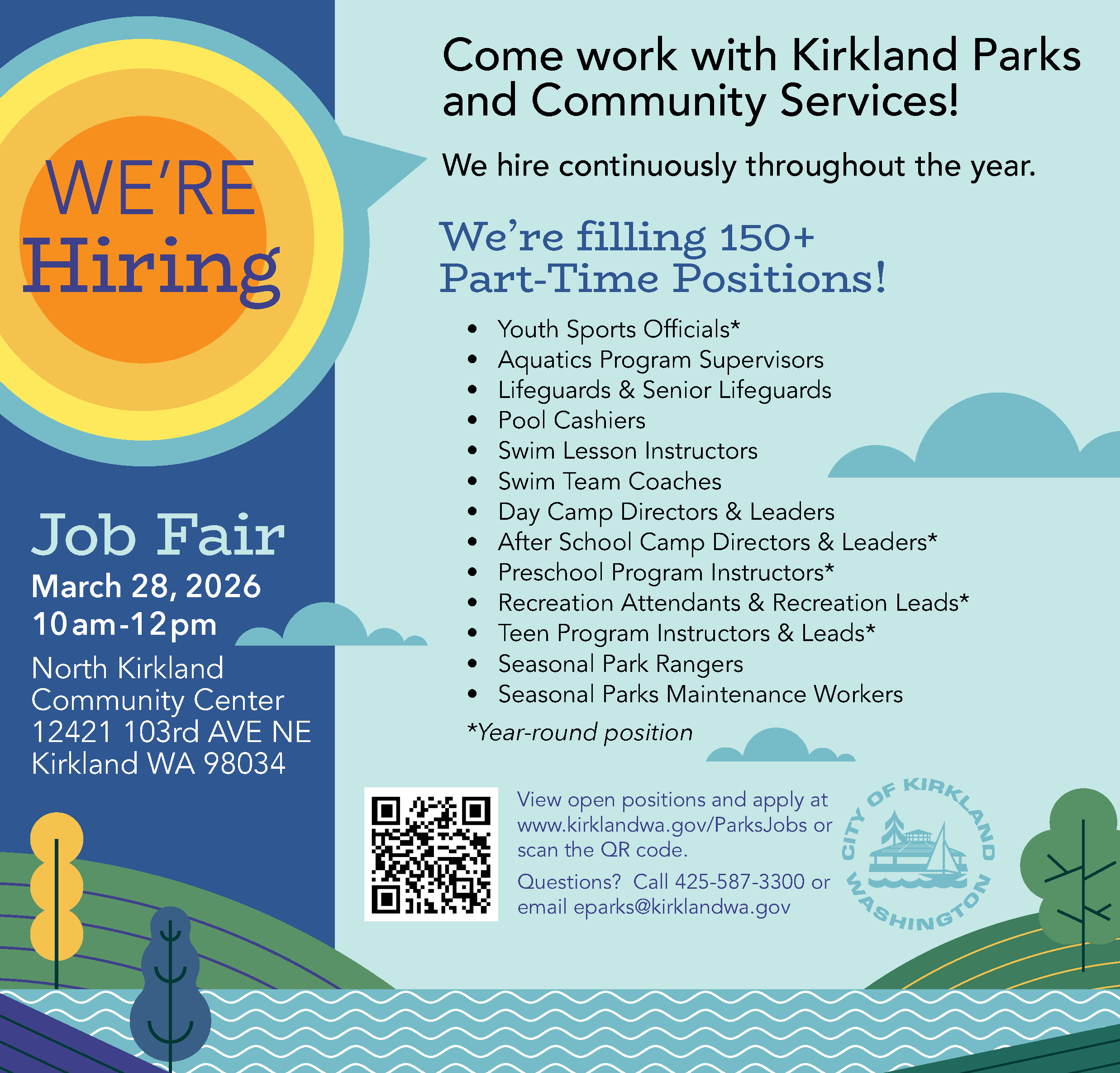 PCS 2026 Job Fair Flyer