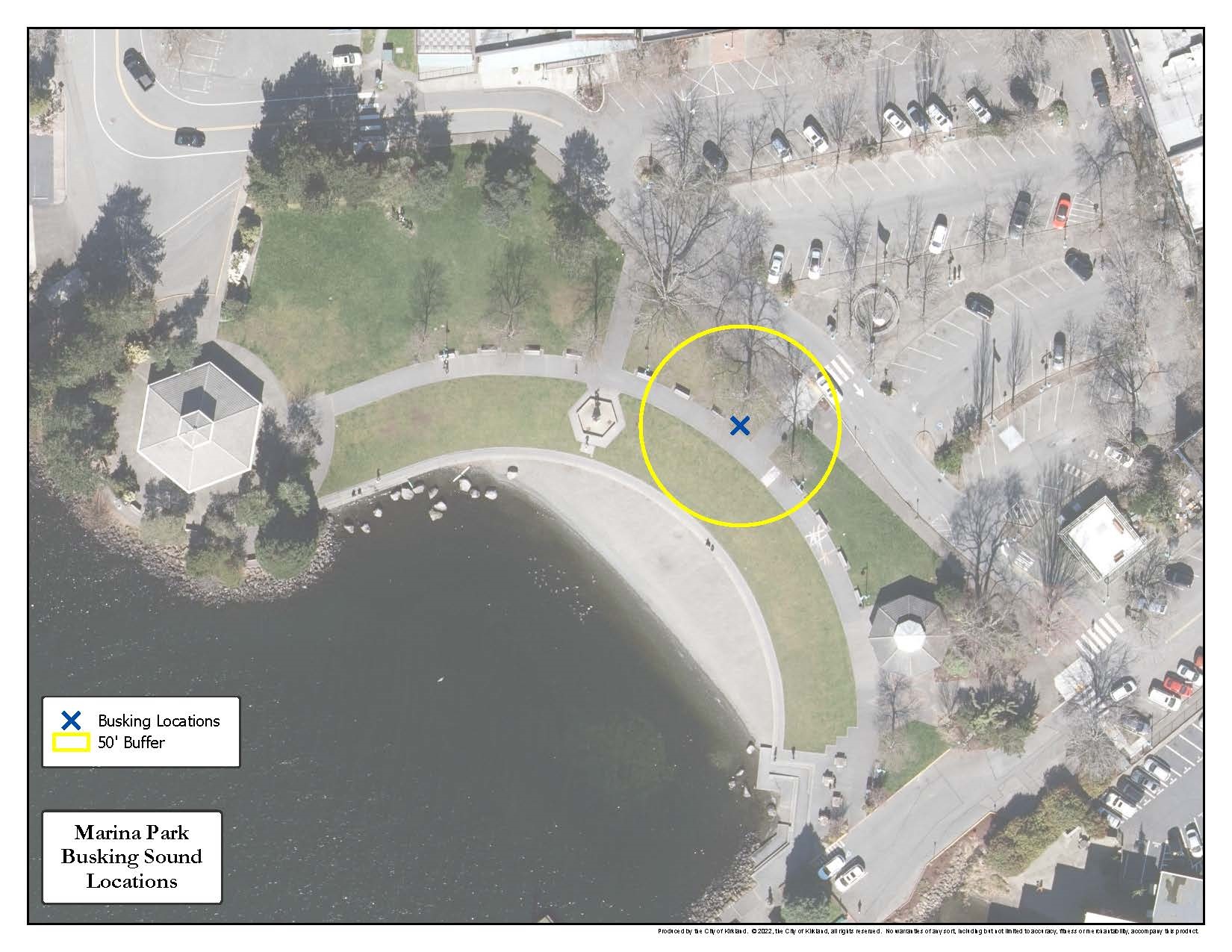 Approved Marina Park Busking Location