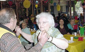 A luncheon event for Latino seniors.
