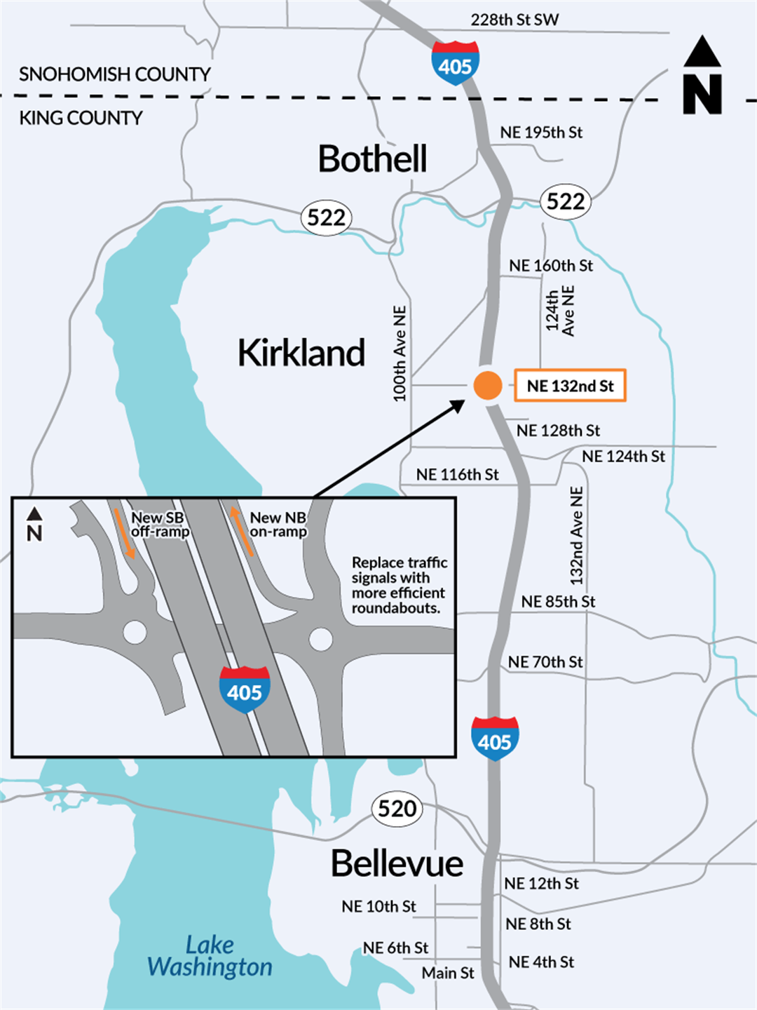 I-405/NE 132nd Street Interchange Project Update – City of