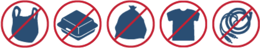 Items not for recycling