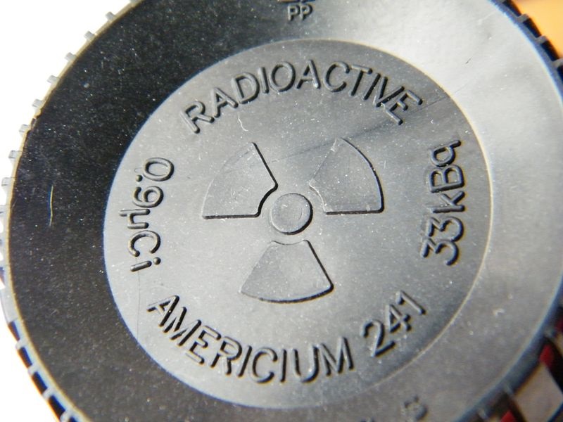 radiation americium 241 symbol