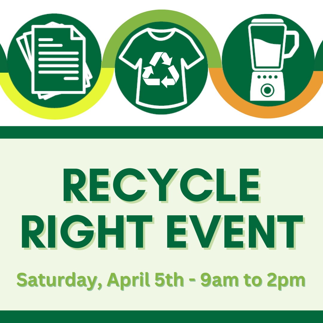 WM Spring Recycle Right Event – City of Kirkland