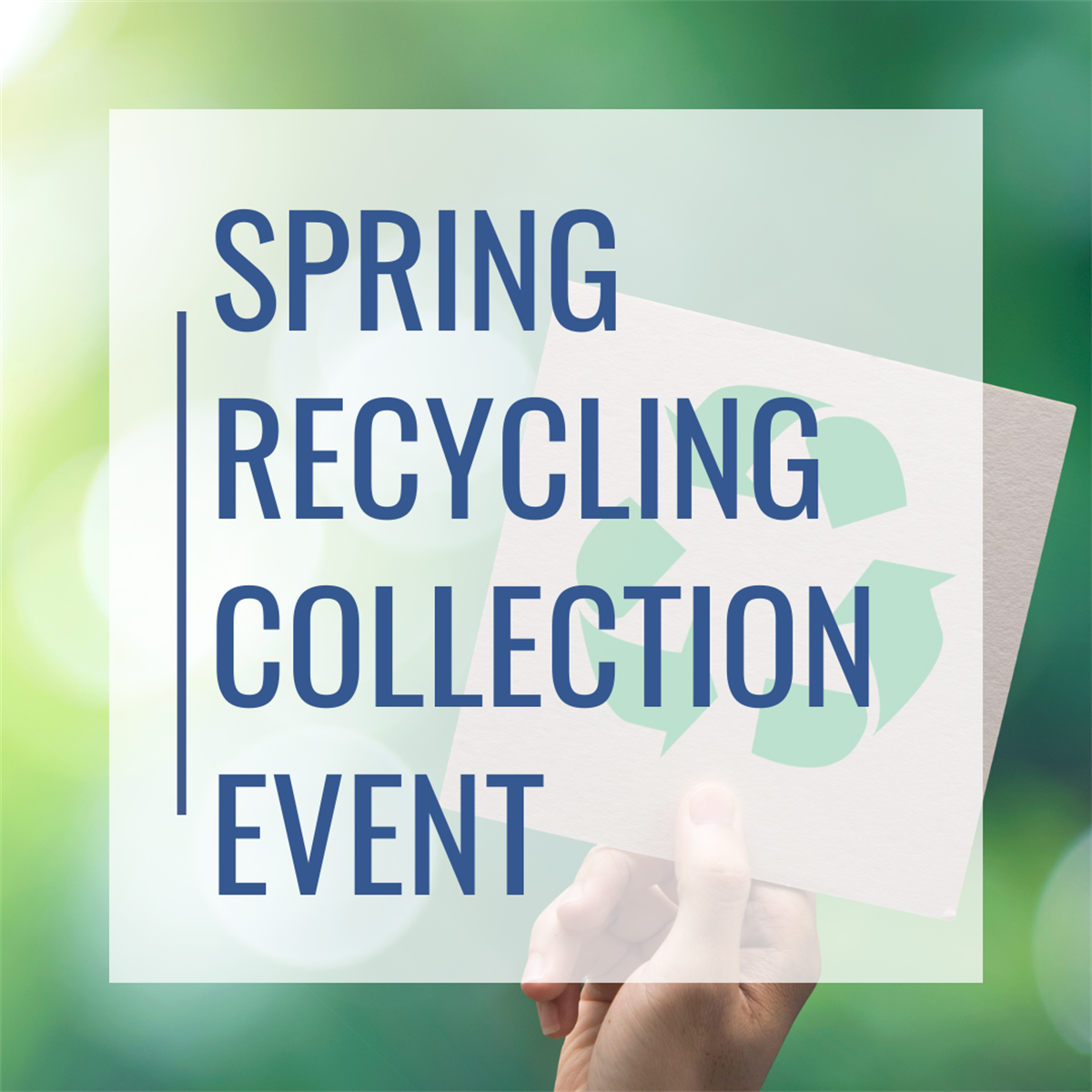 Spring Recycling Collection Event City of Kirkland