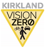 Kirkland Vision Zero logo