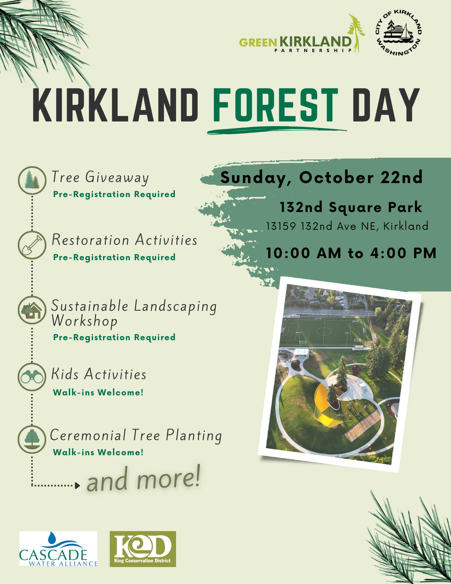 Kirkland Forest Day.
